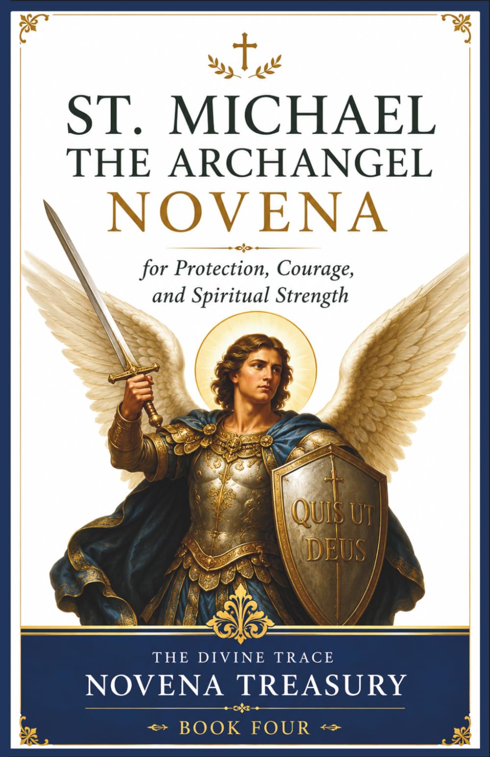 St. Michael the Archangel Novena: A 9-Day Catholic Devotional of Scripture, Prayers, and Reflections for Spiritual Protection, Courage, and Trust in God (The Divine Trace Novena Treasury)