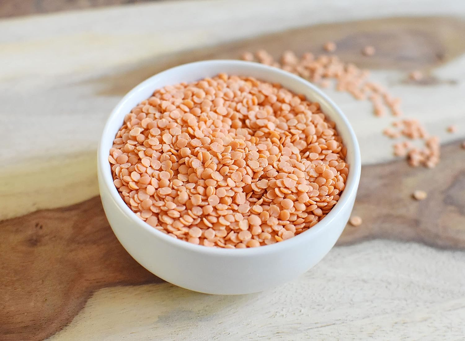 Anthony's Organic Split Red Lentils, 2 lb, Masoor Dal, Gluten Free, Non GMO, Vegan (Pack of 2)