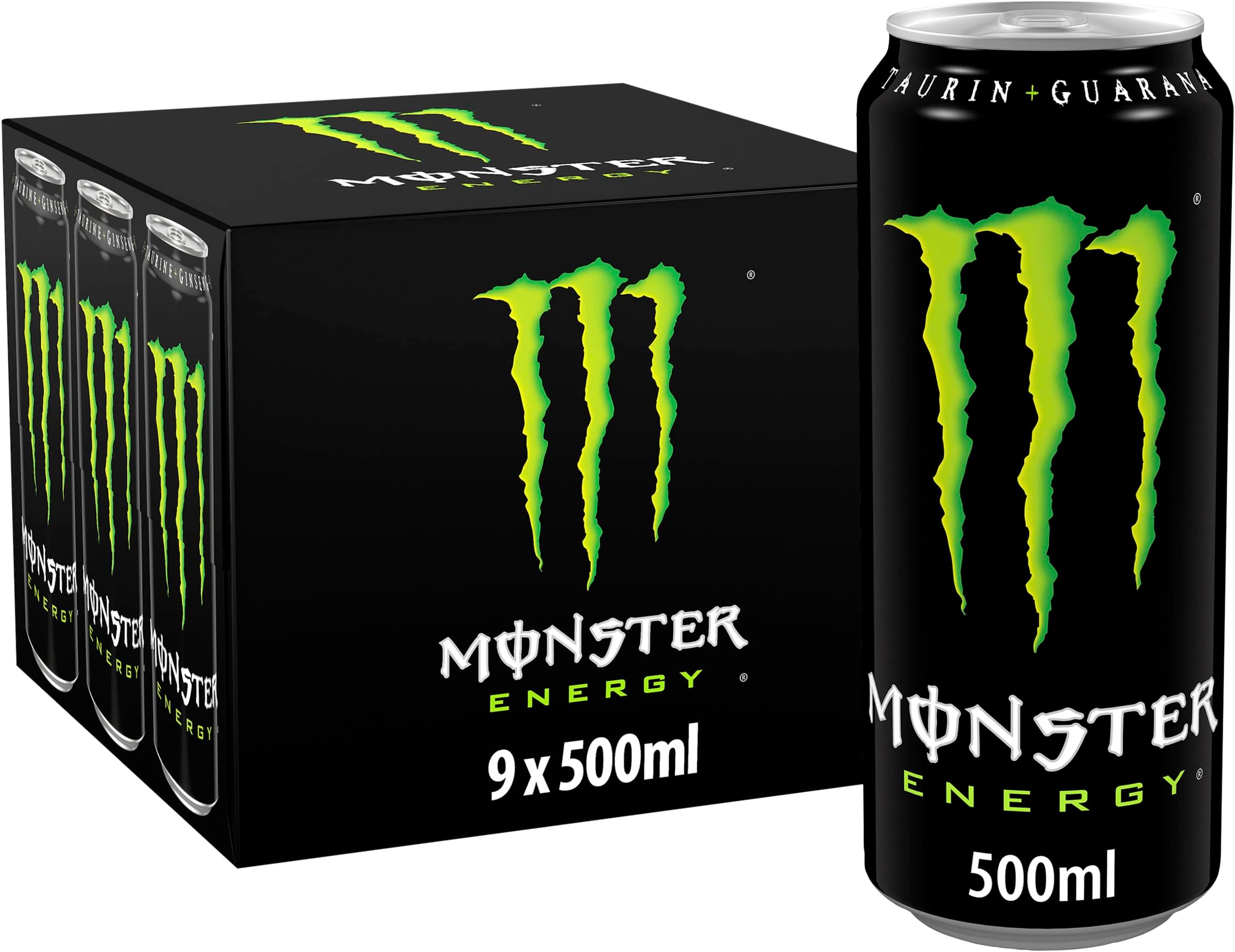 Monster Energy Drink, 9 x 500 ml