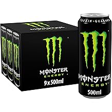 Monster Energy Drink, 9 x 500 ml