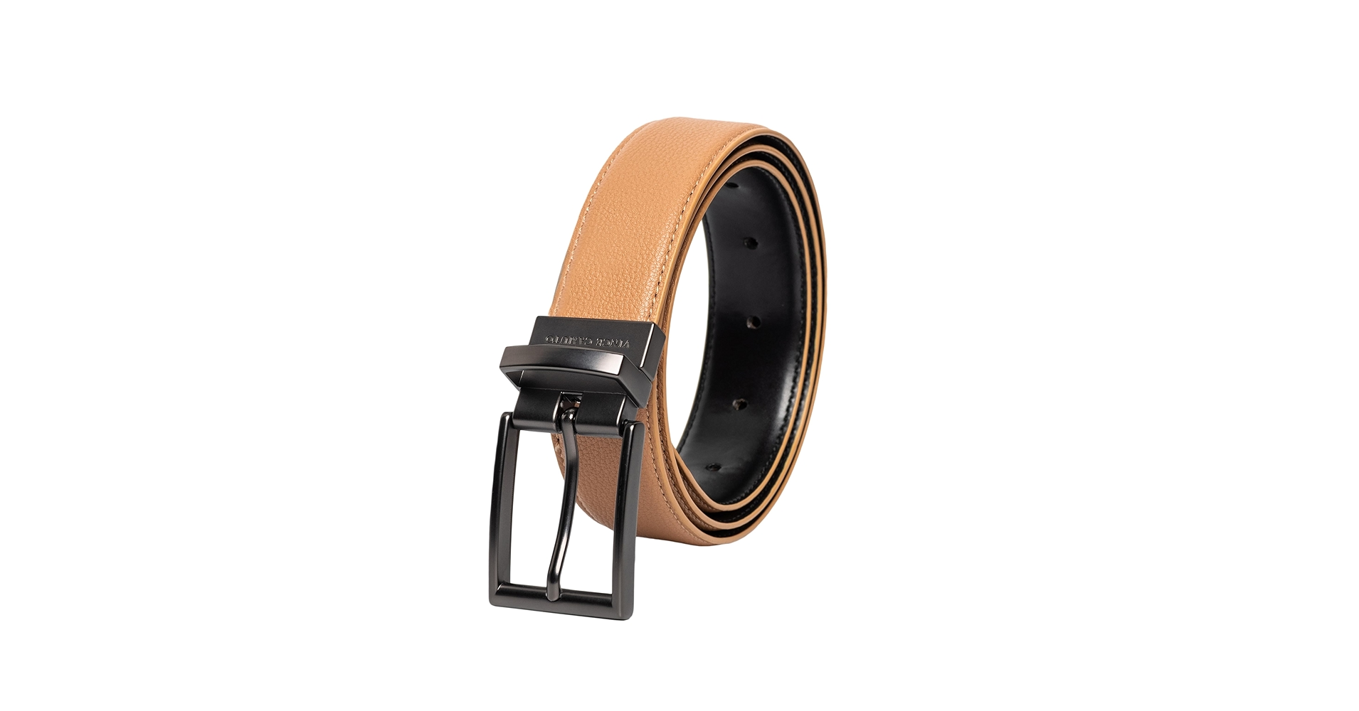 Vince Camuto Belts Men | 35mm Reversible Tan to Black Belt Vince Camuto Belts Men | 35mm Reversible Tan to Black Belt