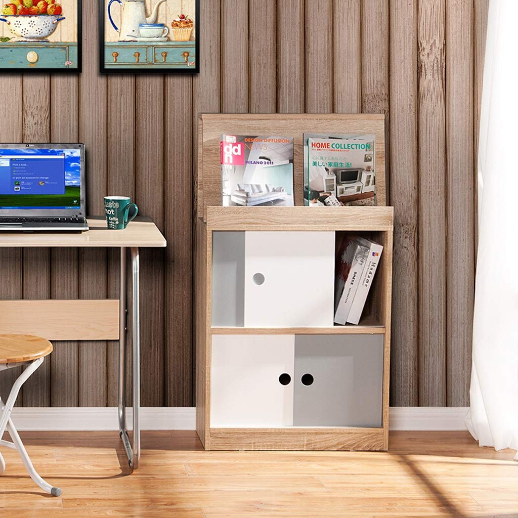 estanteria Unidad de almacenamiento de cubos de biblioteca de madera Biblioteca de visualización de oficina en casa Organizador, Estante de estantería de almacenamiento modular de usos múltiples Estan