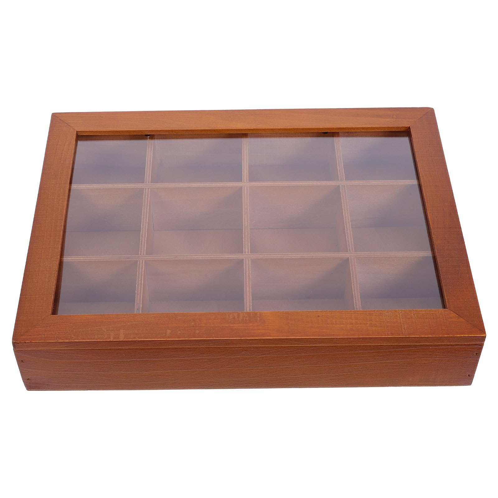 Vitrine de bureau en bois pour mini-collections à domicile - 8