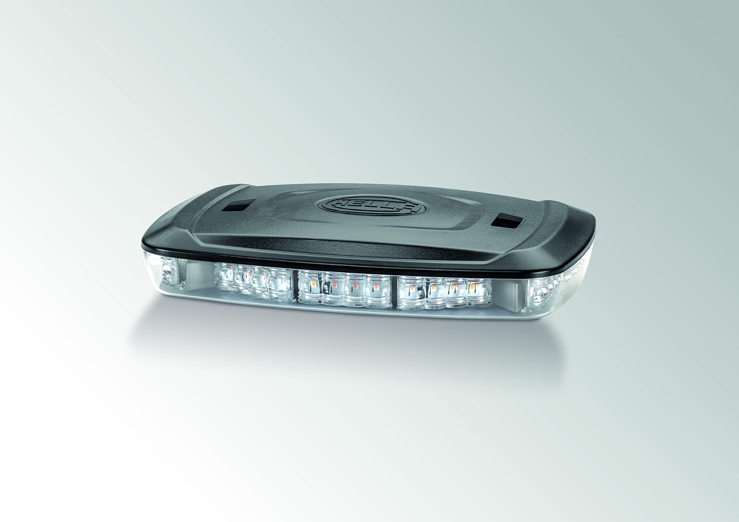 HELLA LED Światło ostrzegawcze - Micro Lightbar - 12V / 24V - żółty - Przewodu: 500[mm] - Oprawa - 2RL 014 566-011