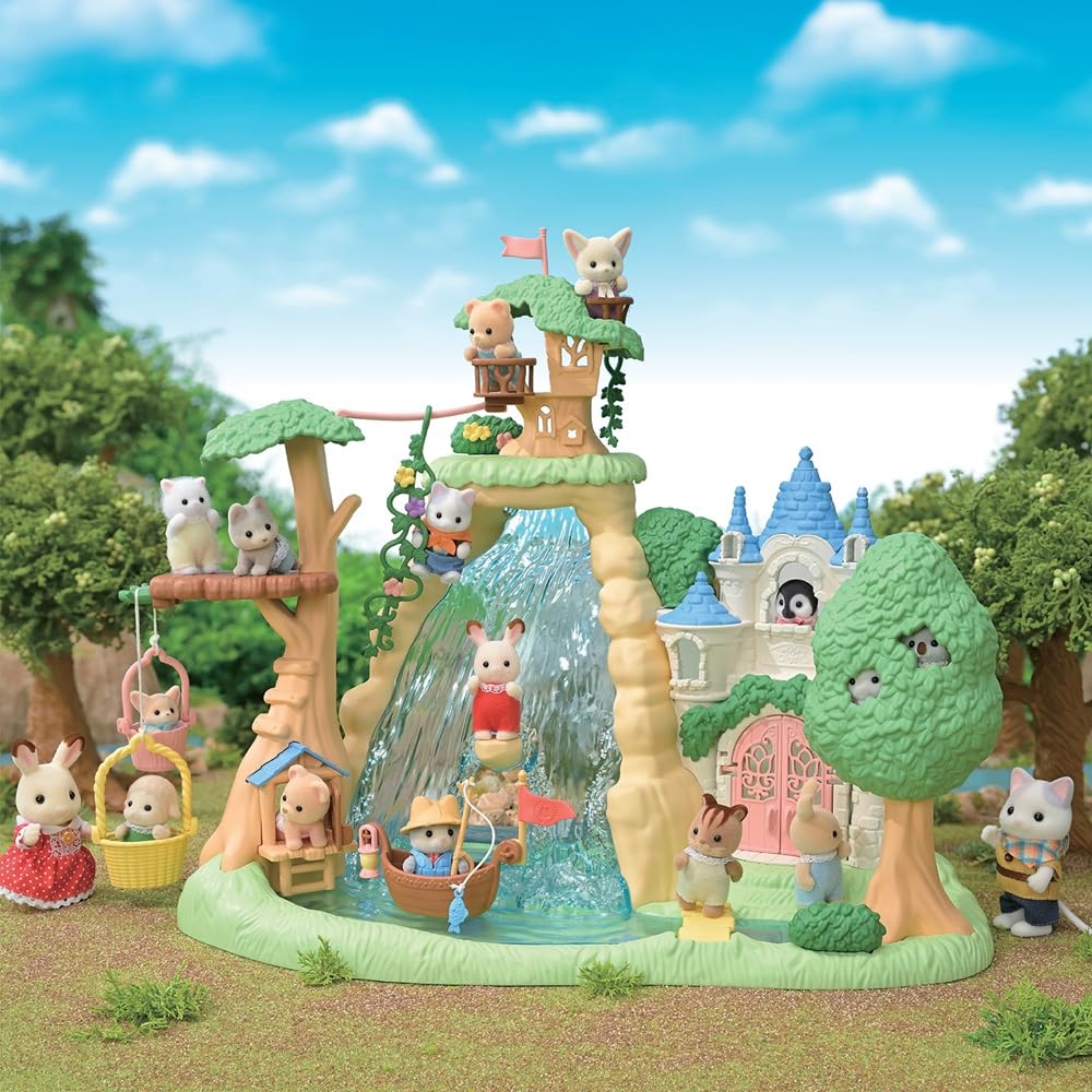 Sylvanian Families - 5762 Secret Forest Wyspa z wodospadem