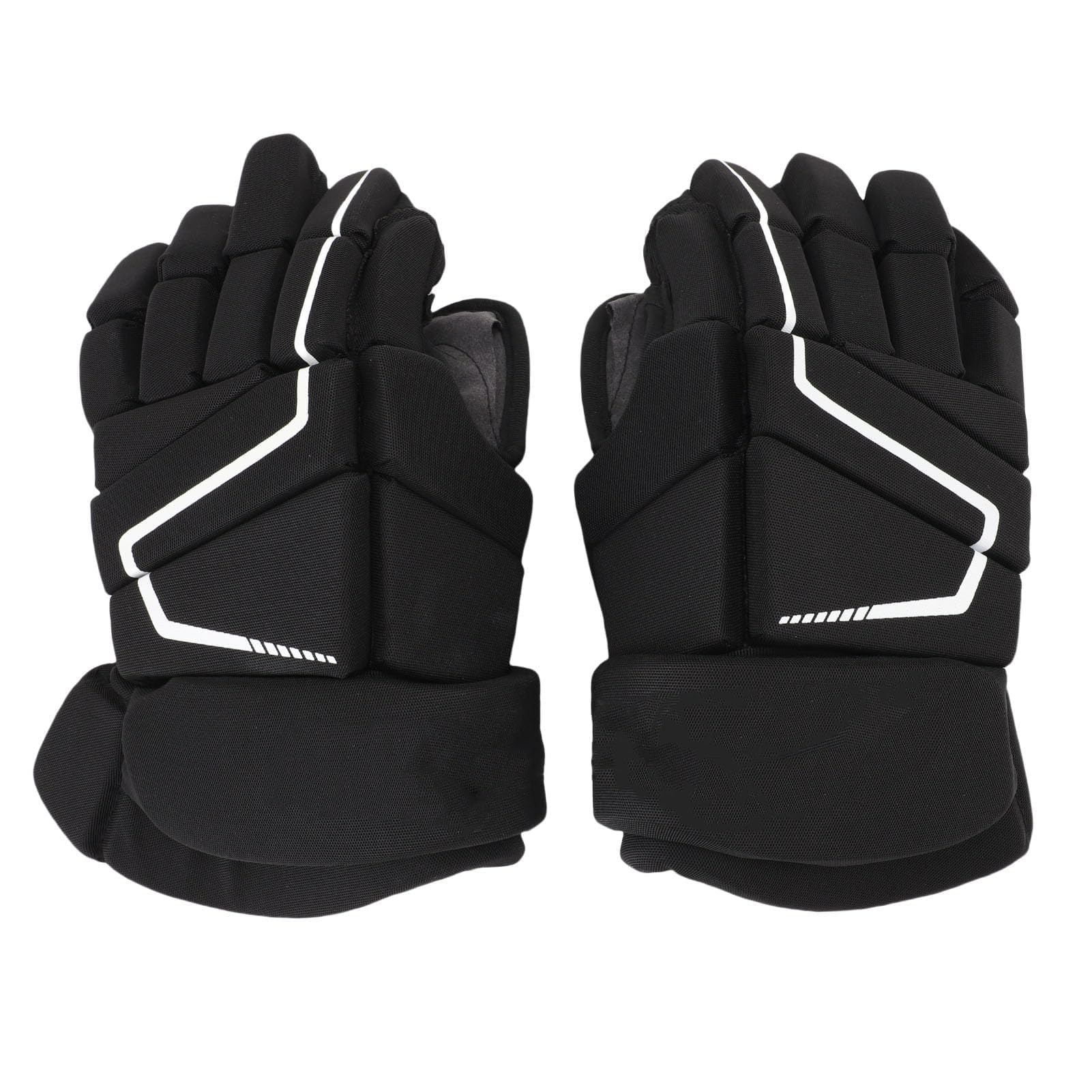 Gants de Hockey sur Glace, Gants de Hockey de Rue légers et Respirants, équipement de Protection en Mousse EVA en Nylon pour l'entraînement et Les Jeux