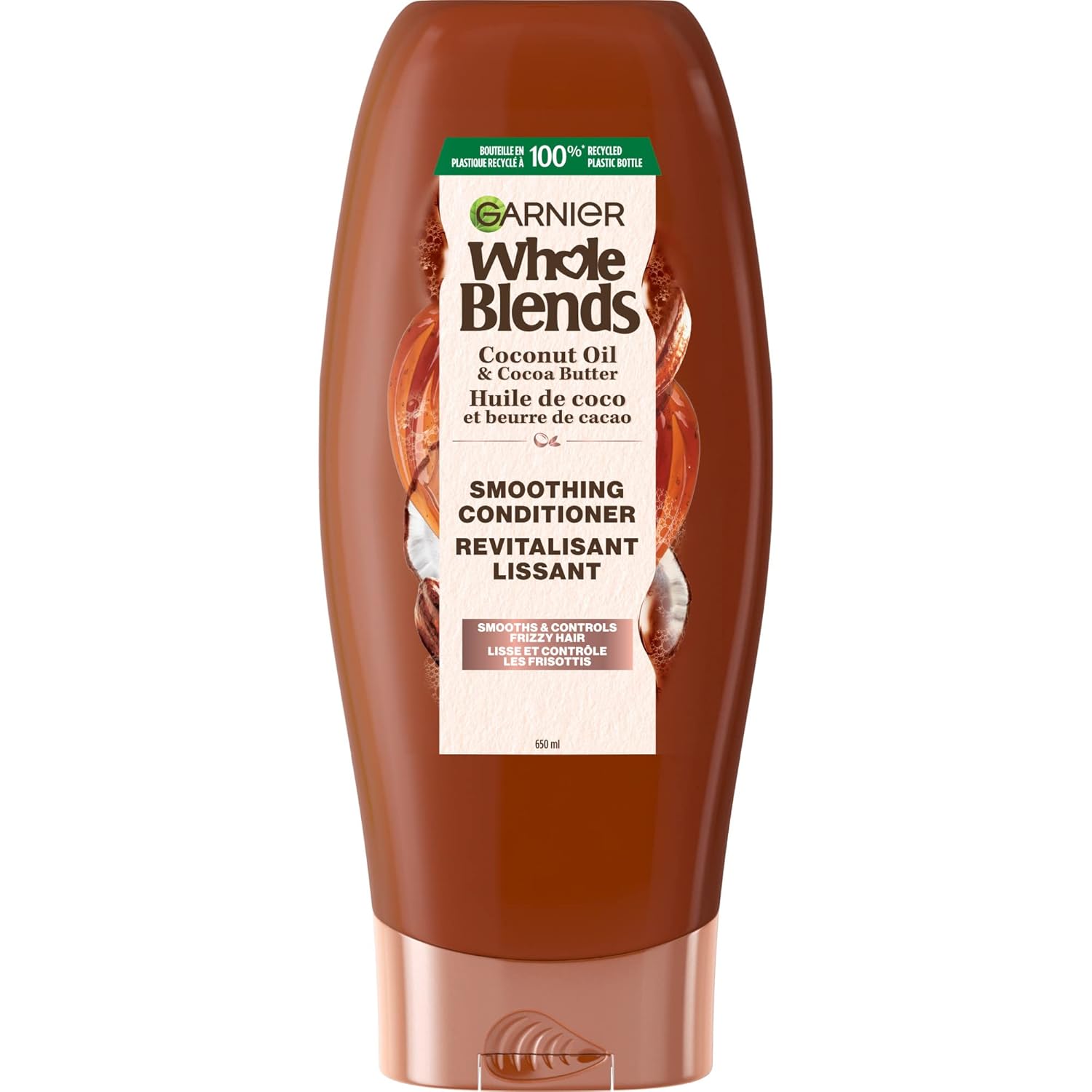 Garnier Whole Blends Conditioner with Coconut Oil & Cocoa Butter Extracts, 4 Count