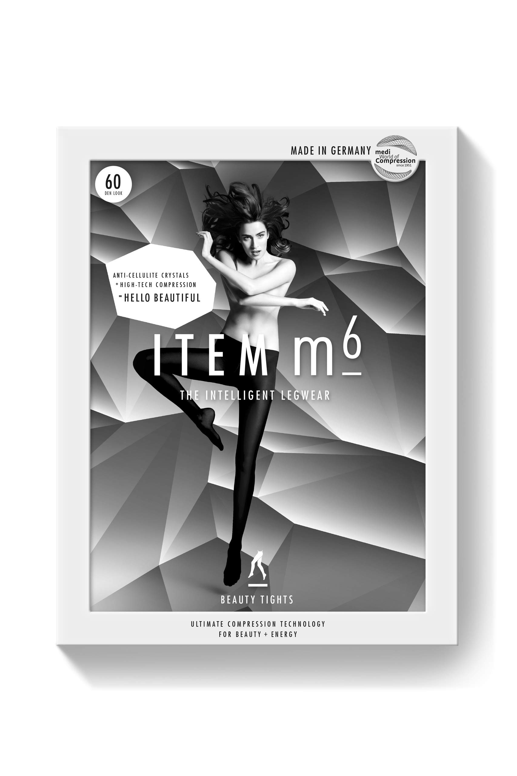 ITEM m6 - BEAUTY TIGHTS DONNA | Collant opachi in look da 60 denari con compressione