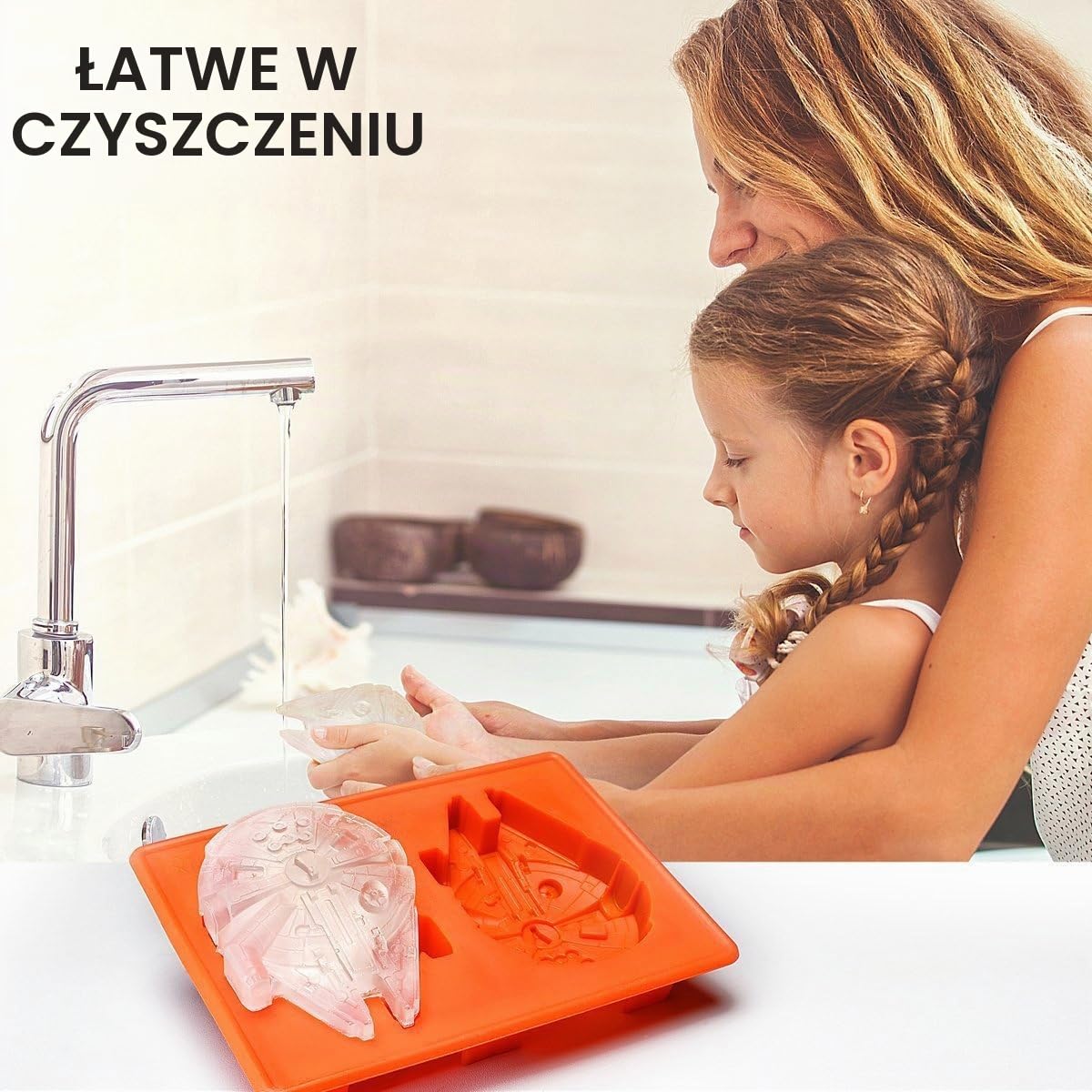 Foremki do kostek lodu/foremki silikonowe w kształcie postaci Star Wars, idealne do czekolady, kostek lodu, puddingu, słodyczy, deserów, wypieków, mydła i świec (zestaw 7 foremek)