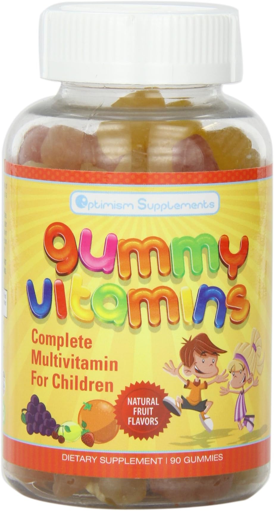 Gummy Vitamins Complete Multivitamin for Children - Optimism Supplements - Gummy Bear Vitamins