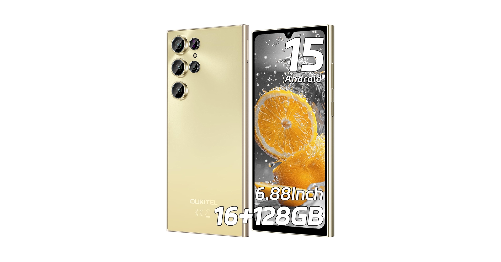 Amazon.com: OUKITEL C61 Unlocked Cell Phone 2025- Android 15