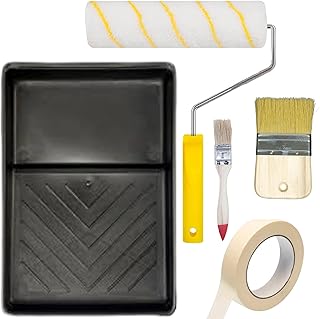 Rolo de Pintura com Pelo de Cabra