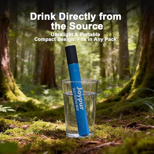 Miniatura 6 de Popote de filtración de agua personal, filtro de agua para exteriores, filtro de agua portátil, mini filtro, pajita, equipo de supervivencia de