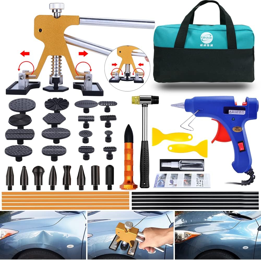 Dent Puller Auto Body Dent Puller Kit , 43PCS Car Dent