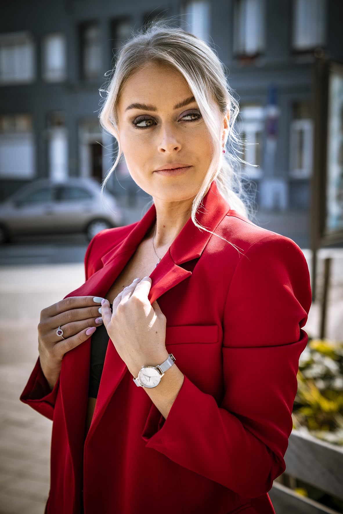 ORPHELIA Damen Analog Quarz Uhr Pixi