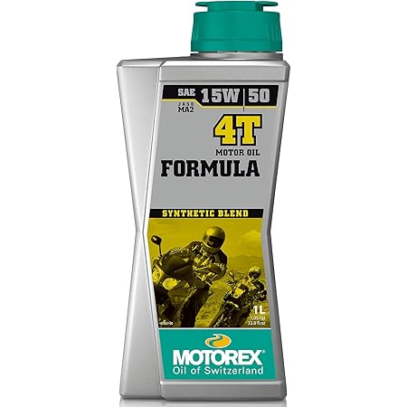 Amazon Motorex モトレックス Formula 4t 15w 50 1l バイク用 4サイクルオイル 部分合成油 97804 車 バイク 車 バイク