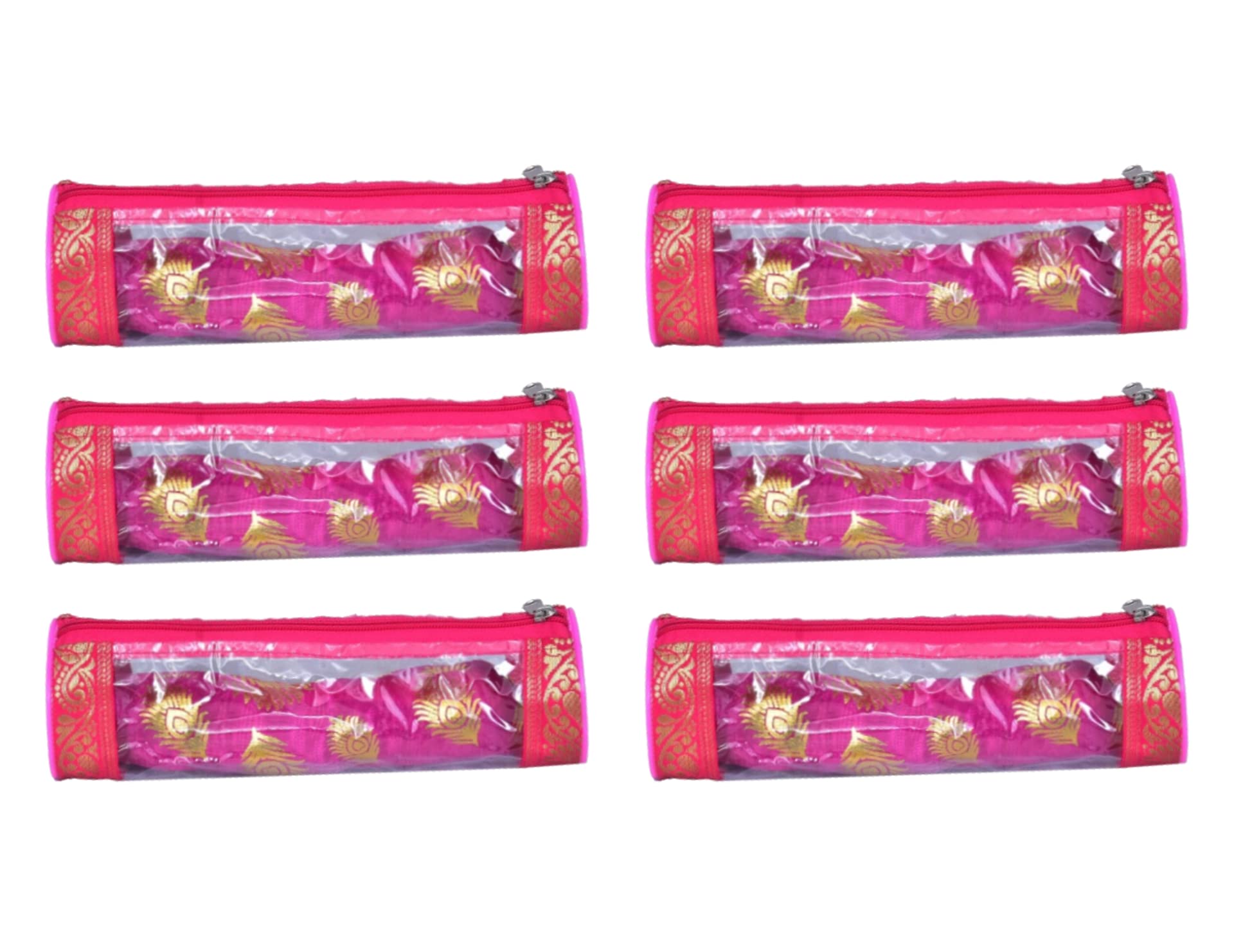 ShubhKraft Rod Bangle Box For women And Girls Bangles, Bracelets, Watches Oraganizer Storage Box (Pack of 6, Pink) (B0BGBTSS9H) Amazon Price History, Amazon Price Tracker