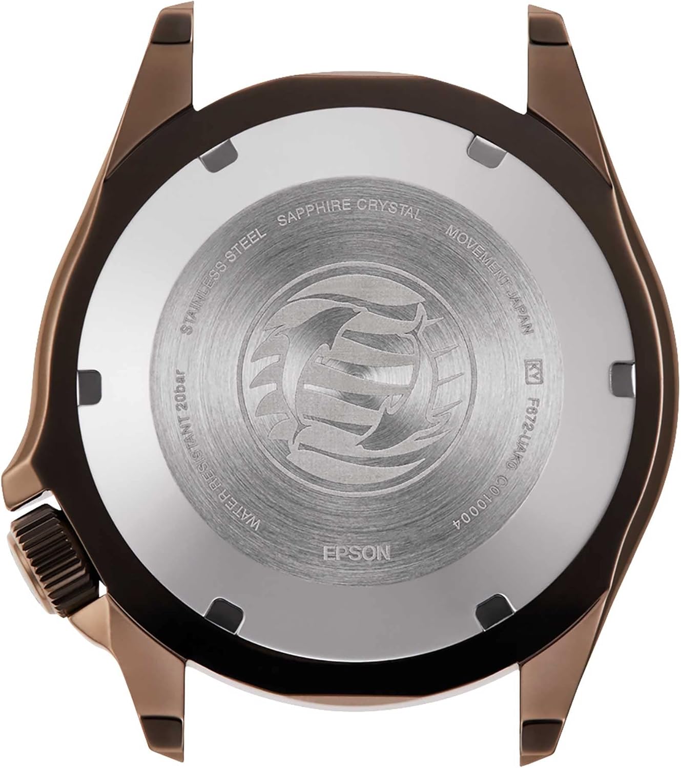 Back of Orient Automatic Watch RA-AC0K04E10B