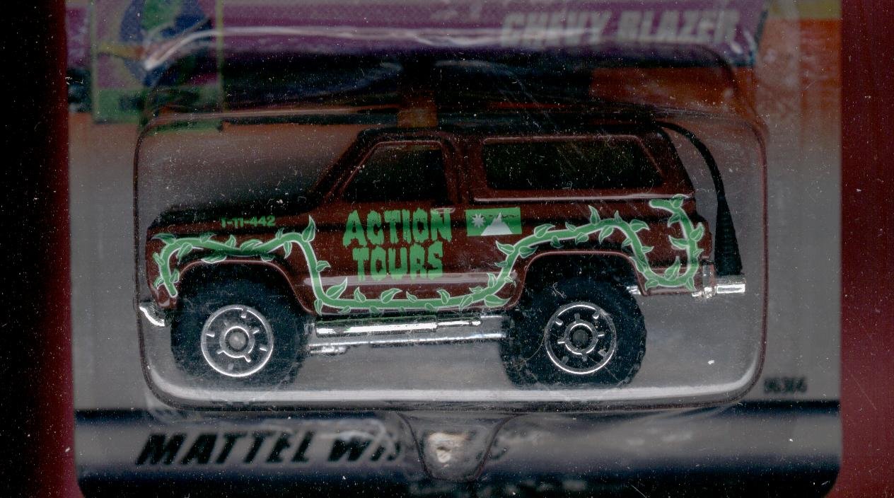 Matchbox Chevy Blazer 1:64 – Serie 15 „On Tour“, Modell Von 1999 (71/100), Von Mattel
