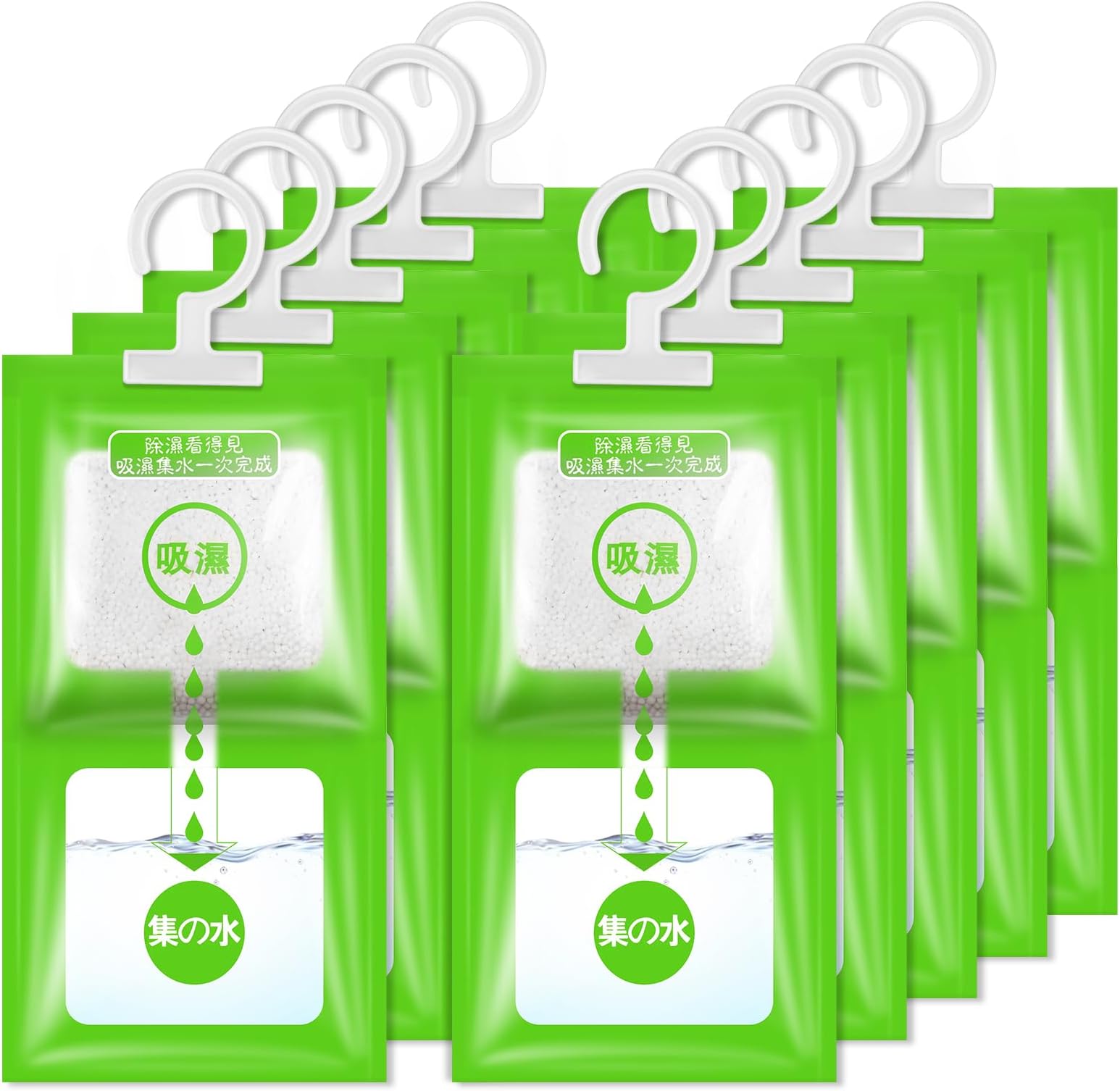 Vankarr 10 Deumidificatori Da 100g Per Armadi E Guardaroba - Sacchetti Assorbiumidità Antimuffa Per Cantine, Camere Da Letto E Lavanderie - Foto 2