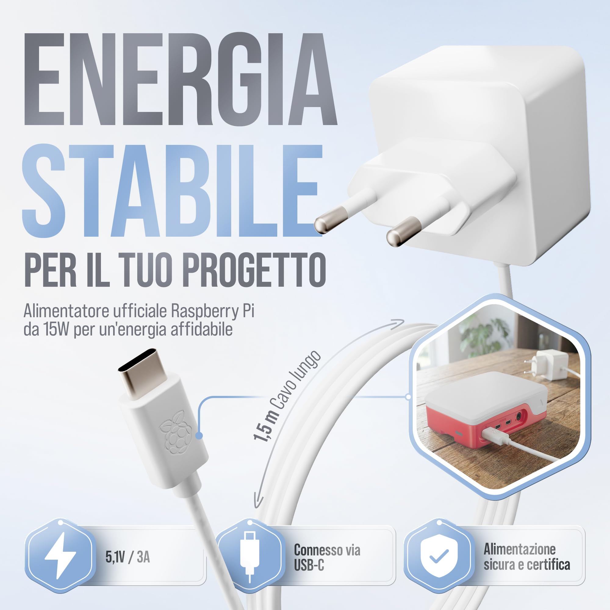 db-tronic Raspberry Pi 4 4 GB Starter Kit | Edizione da 64 GB | Alimentatore da 15 W | Alloggiamento | Cavo Micro HDMI 4K | Dissipatori | ideale per Home Assistant e la smart home