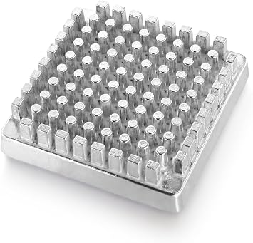 Soro Essentials- 1/4" Aluminum French Fry Cutter Pusher Block Replacement- Pusher for Manual Potato Cutter Restaurant French Fry Cutter Potato Cutter Great for Potatoes Carrots Cucumbers Vegetables
