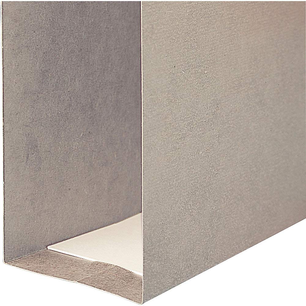Smead TUFF Extra Capacity Box Bottom Hanging Folder, 2" Expansion, 1/3-Cut Easy Slide Tab, Legal Size, Steel Gray, 18 per Box (64340) - Image 4