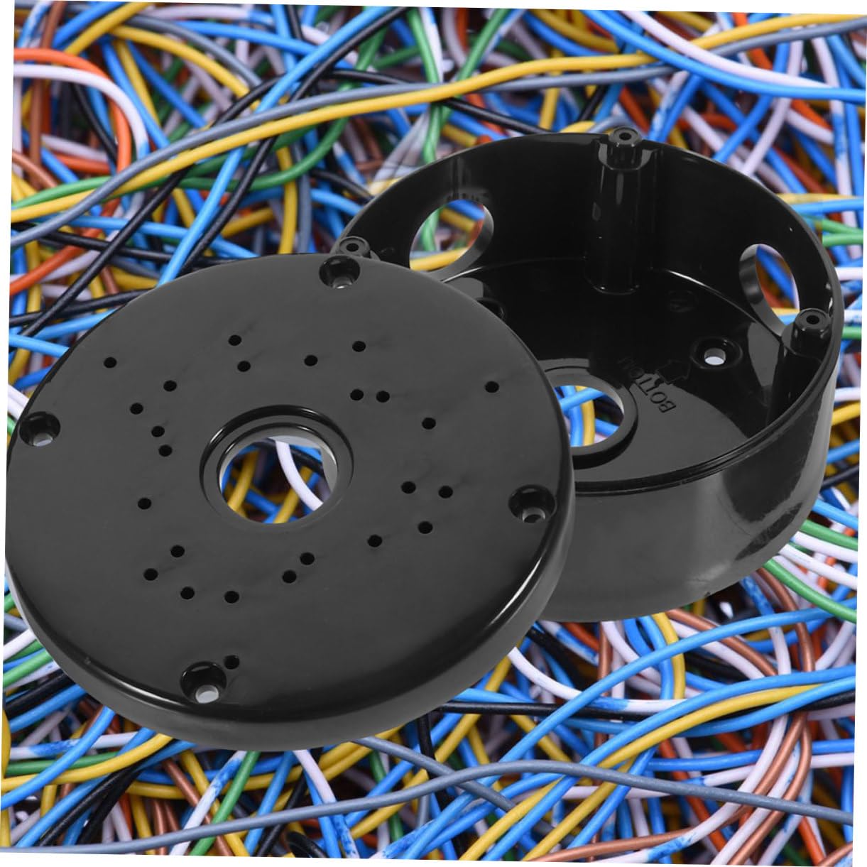 Artibetter 2pezzi Scatola di Giunzione di Sicurezza Scatola di Cablaggio in Supporto per Cavi Elettrici Protezione per Connessioni Esterne per Illuminazione Esterna e Aree Esterne
