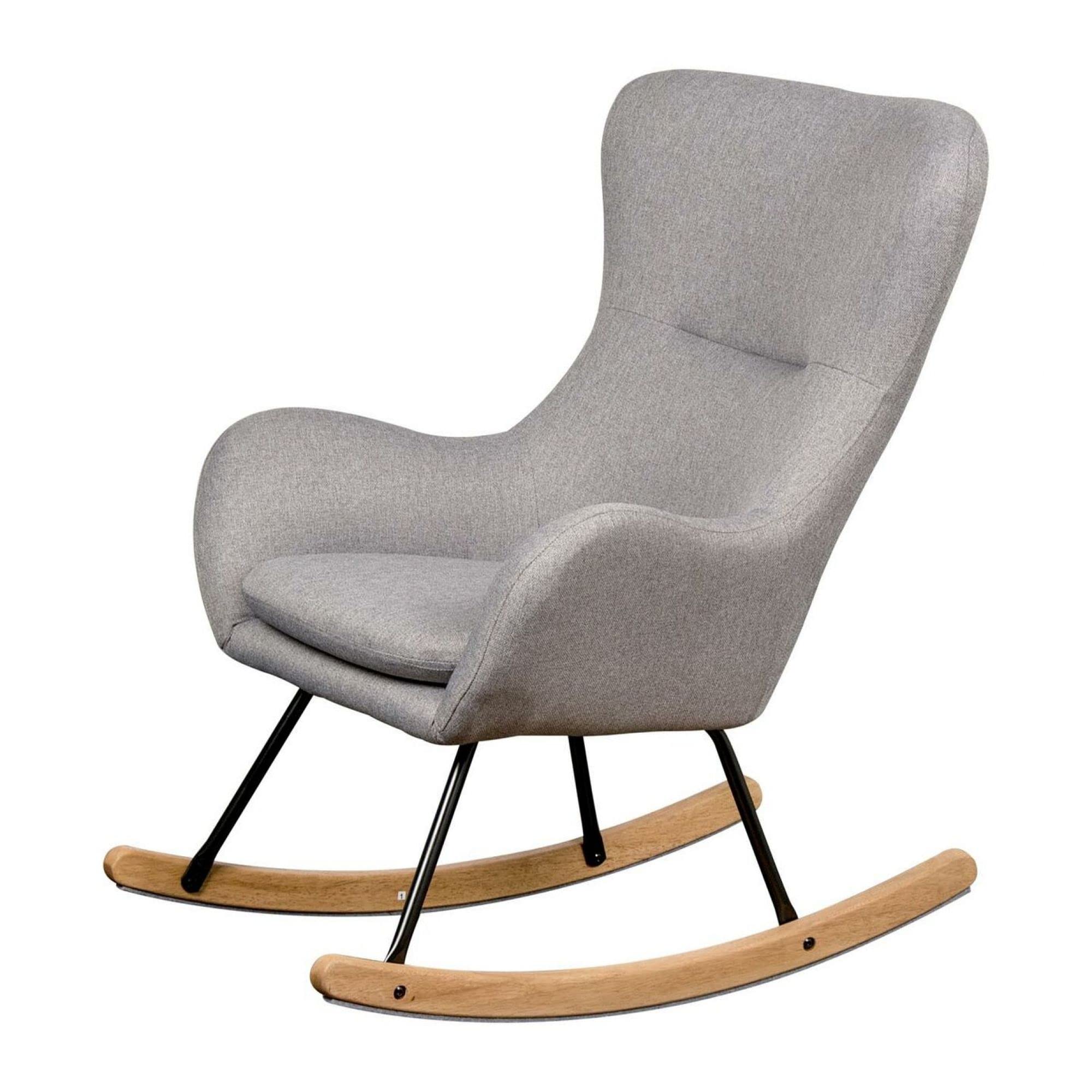 QU-AX Quax Stillstuhl Schaukelstuhl Schaukelsessel Basic Dark Grey | 76 16 cm-WG