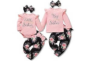 Darling Little Sister Big Sister Matching Outfits