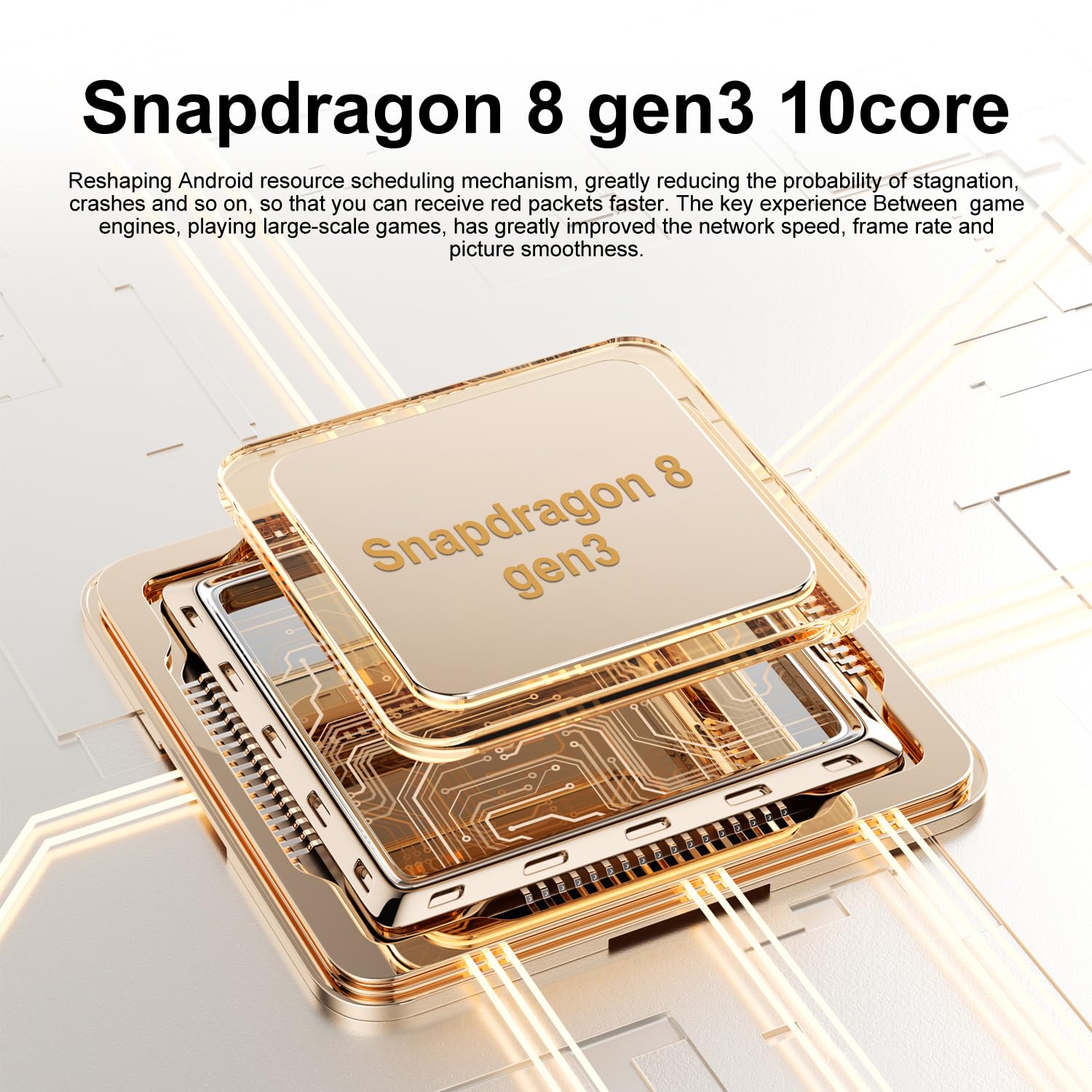 ULUCAN Smartphone S26 Ultra Global Version 5G, doppia scheda SIM, schermo HD da 7,3 pollici, 8000 mAh, cellulare impermeabile per esterni, supporta il riconoscimento facciale,Black-1TB