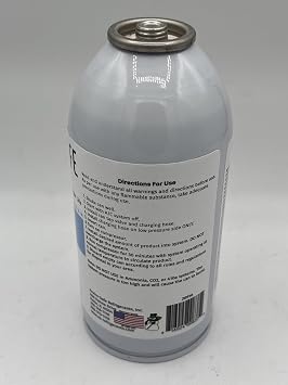 Generic Arctic Air For 1234yf, 3 cans (4oz), charging hose