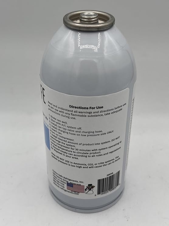 Generic Arctic Air For 1234yf, 3 cans (4oz), charging hose