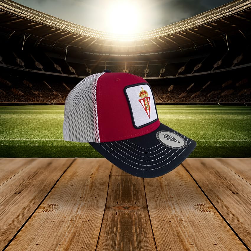 Image secondaire de Casquette Rouge Real Sporting De Gijón - Accessoire Officiel