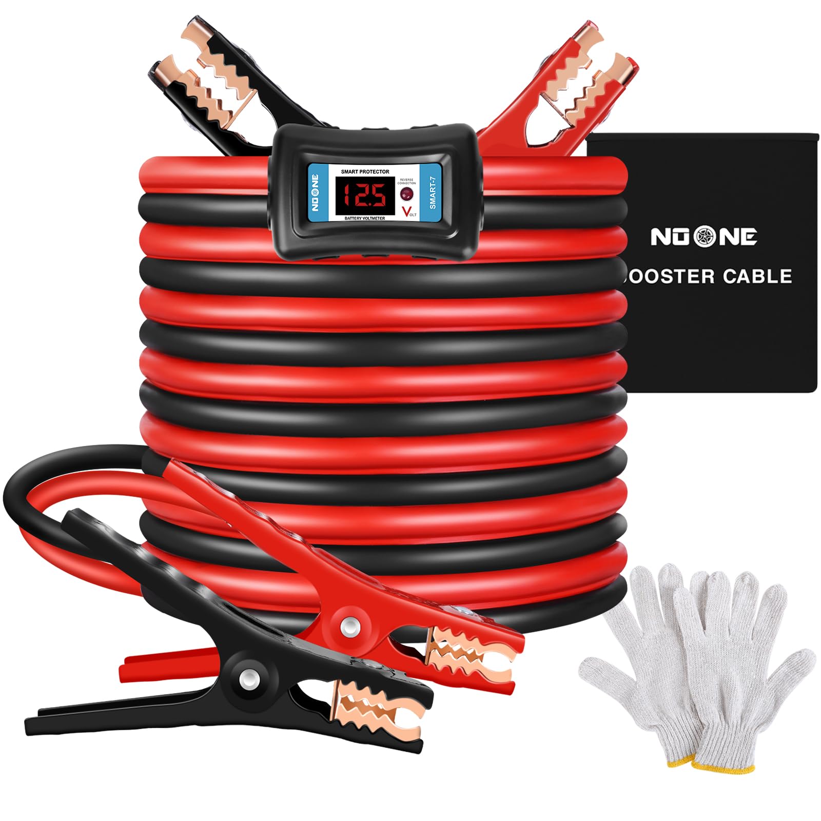 Buy NoOne Jumper Cables for Car Battery, 20Feet 4Gauge Battery Cables