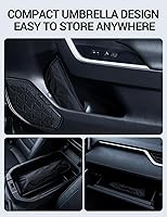 Vista 48 de Proadsy Parasol para parabrisas actualizado 2026, ajuste personalizado, Lexus NX 2022-2025 2026, 4 capas, plegable, protector de parasol frontal que