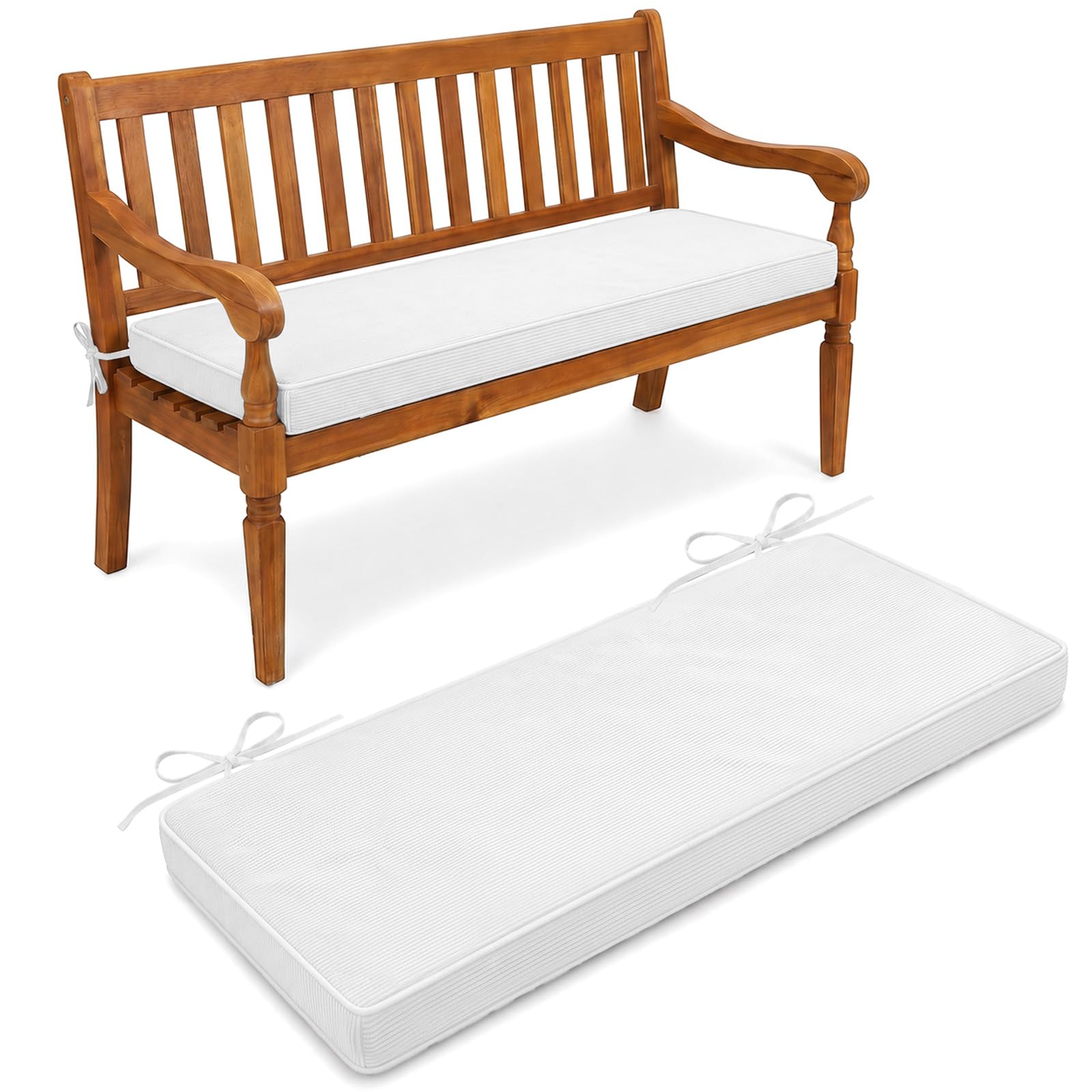 Bench Seat Cushion/Outdoor - Non-Slip Window Seat Cushions for Bay Windows