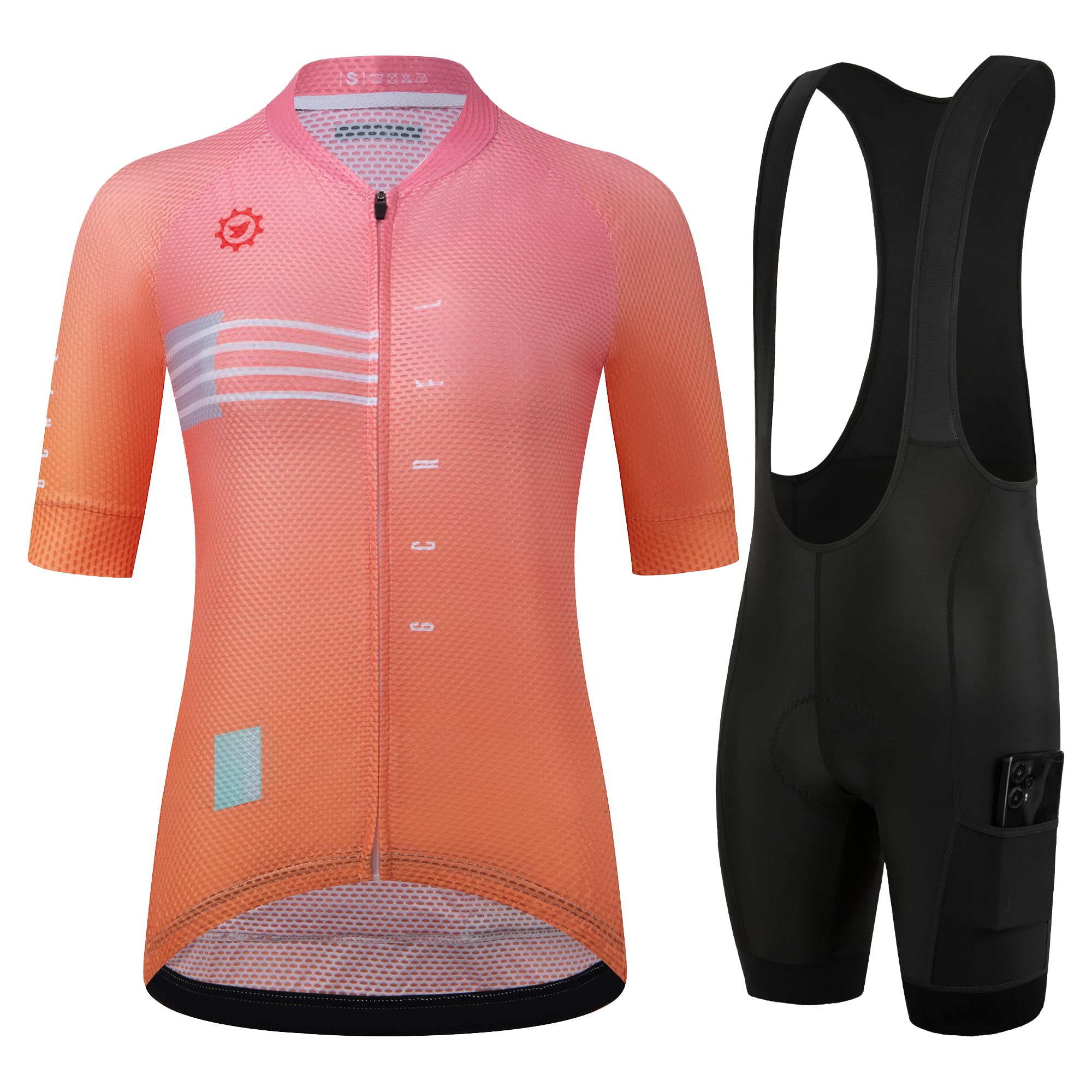 GCRFL Women's Cycling Jersey & Bib Shorts Set