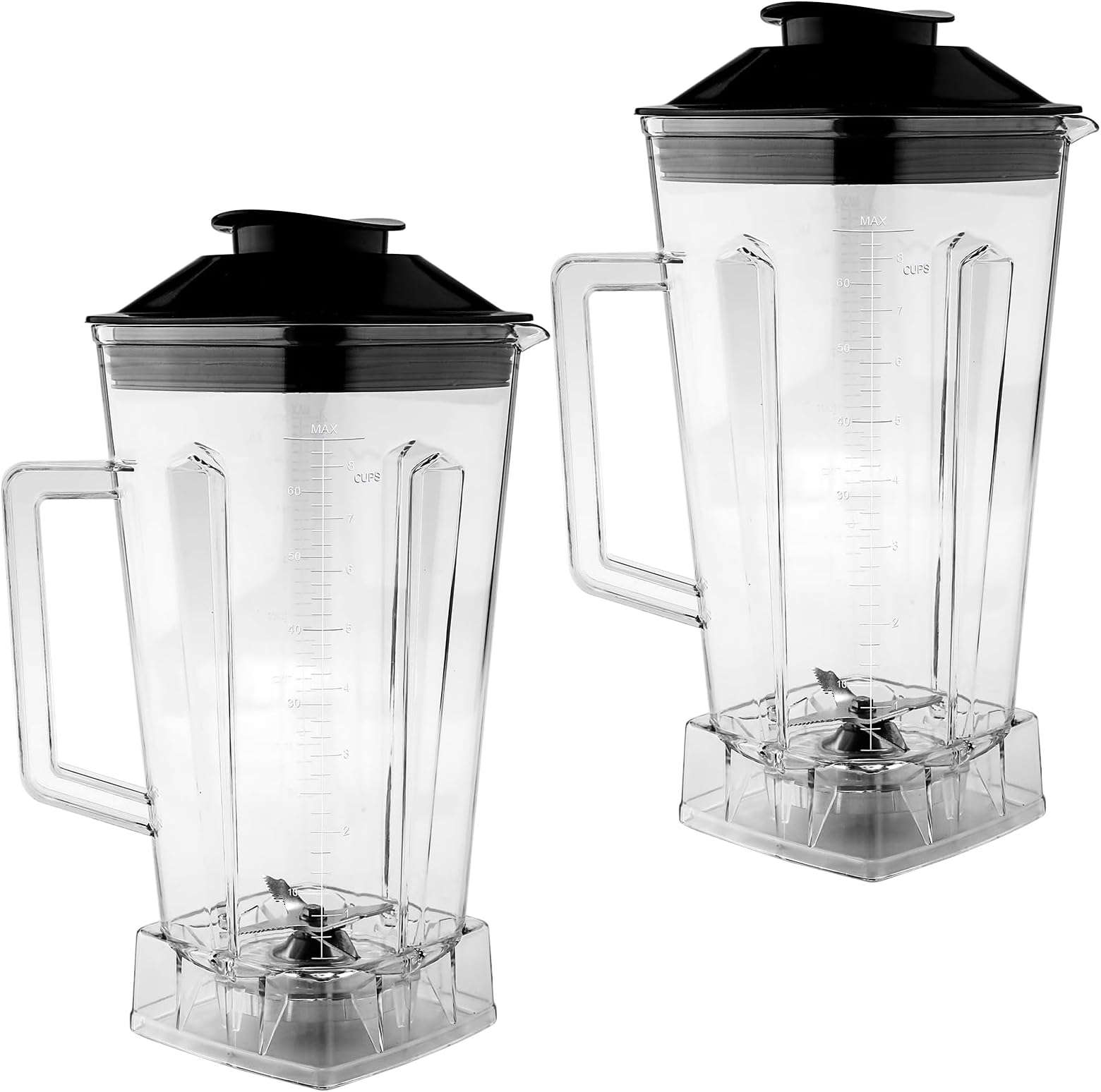 64 OZ Blender Pitcher Replacement for Vitamix 5200 5000 6300 760 Blender Container Cup Replacement Parts Accessories