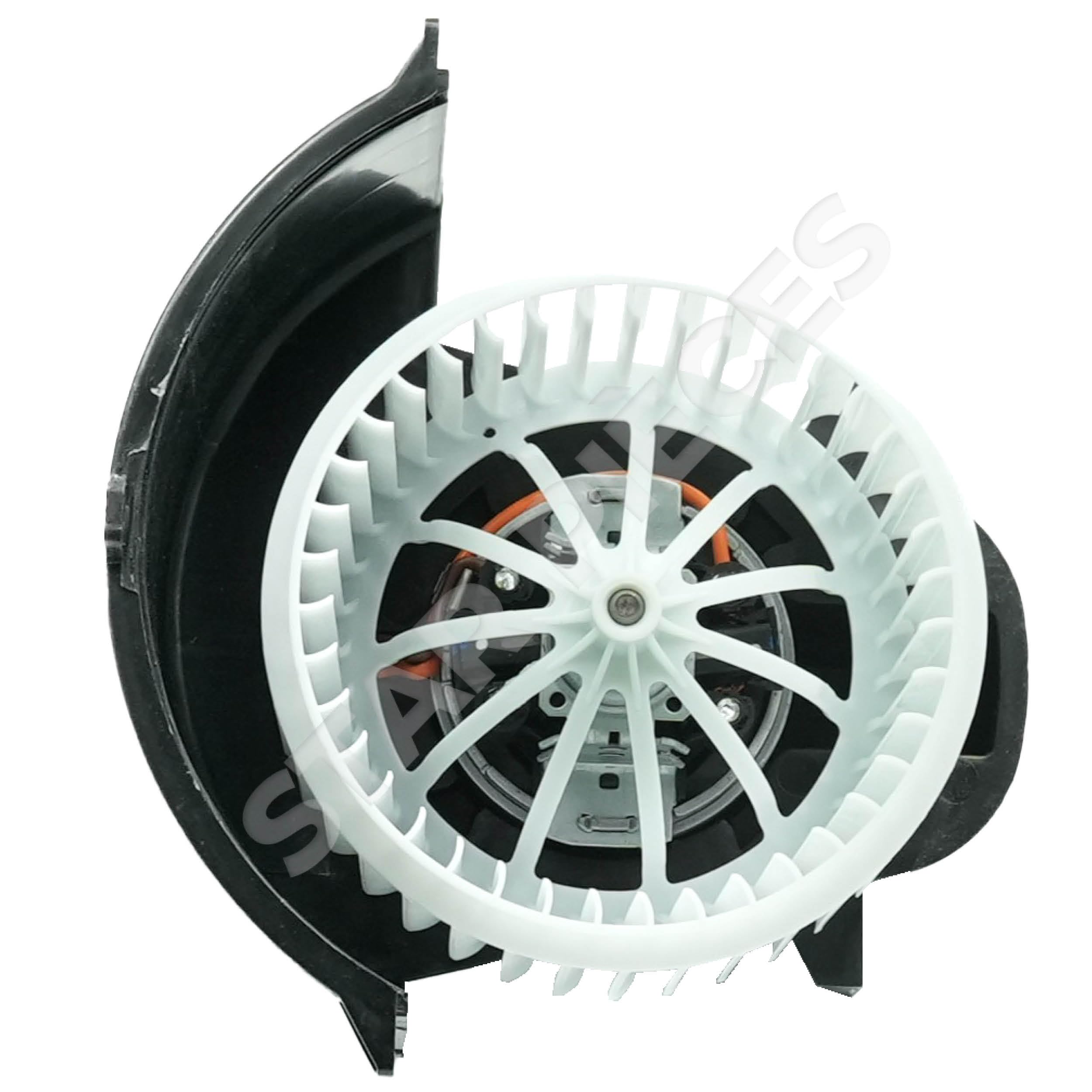Ventilador aire acondicionado compatible para Q7, Cayenne (9PA), Touareg, Amarok. Motor calefacción, ventilador, climatizador, soplador. 4L1820021, 7L0820021