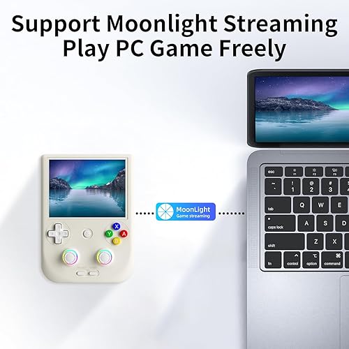 Miniatura 8 de RG406V - Consola de juegos de mano retro, Android 13 OS incorporada tarjeta TF de 128 G, consolas de videojuegos retro con pantalla IPS de 4.0