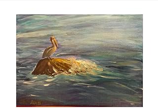 ChiBryLan Creations Acrylic Painting: Pelican