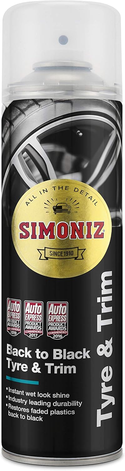 Simoniz Back To Black Tyre & Trim 500ml | Car Parts 4 Less