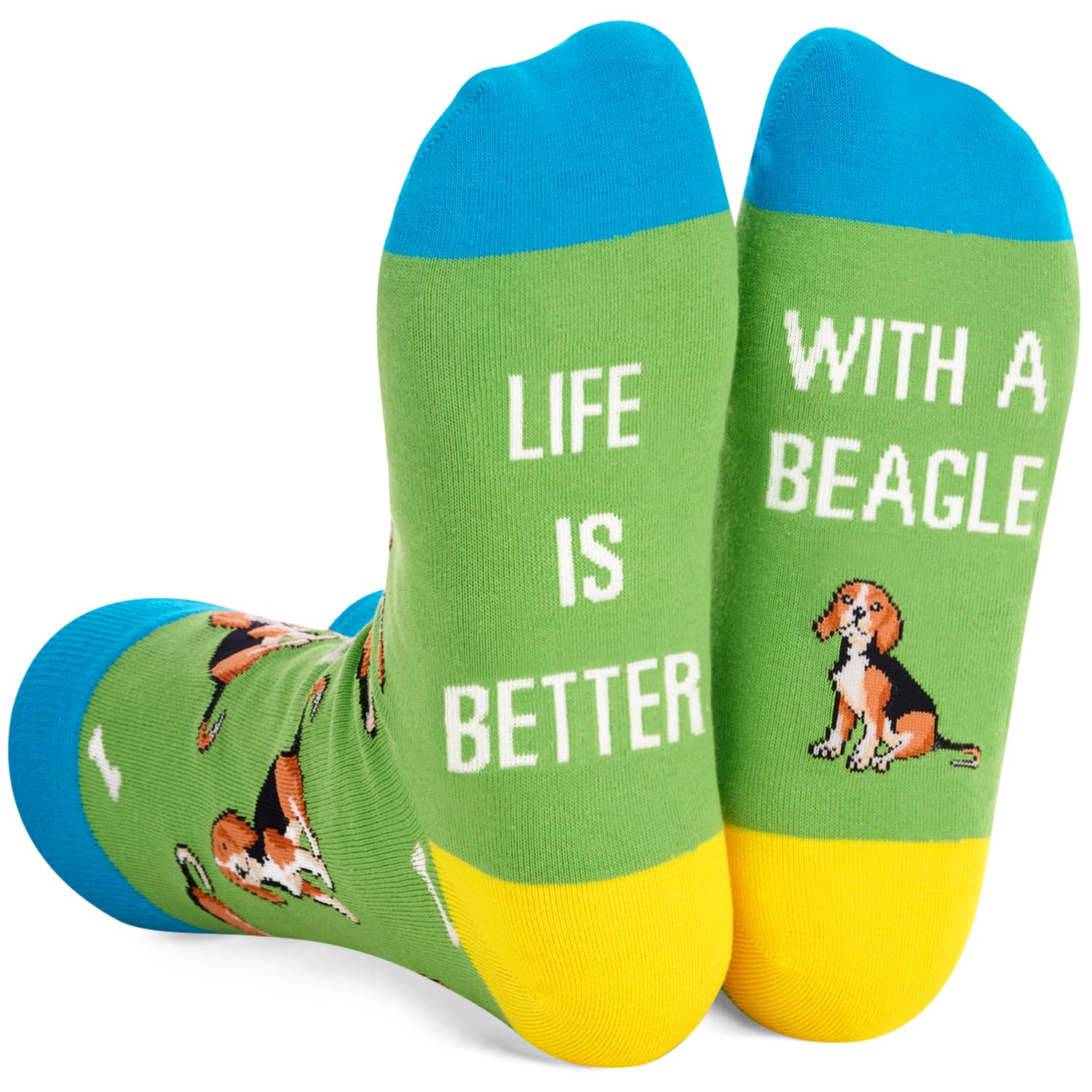 Zmart Animal Lover Socks - Squirrel Poodle Guinea Pig Cat Gifts, Monkey Dog Chicken Socks