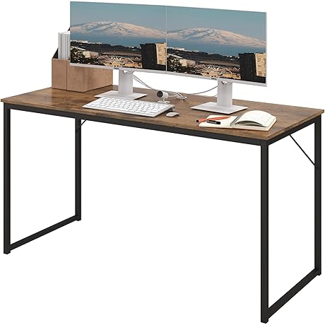 55 Inch Computer Desk, Simple Yet Versatile