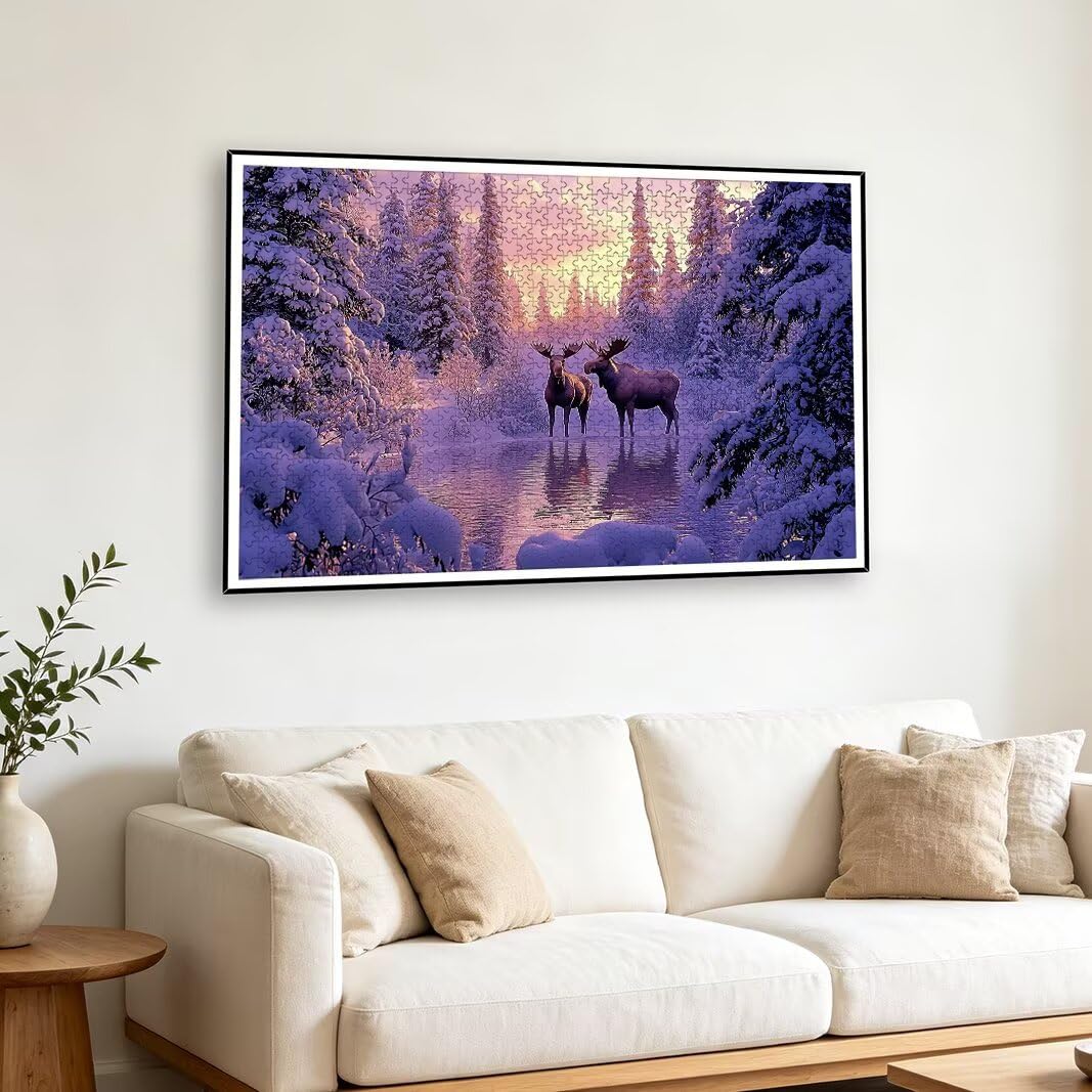 Puzzle 1500 Pièces Adultes, Puzzle 1500 Pieces Hiver, Cadeau Femme -2006