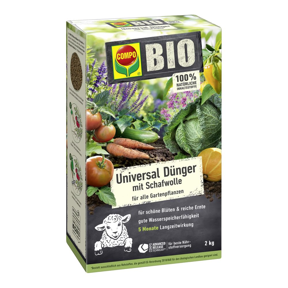 Compo Universal Langzeit-Dünger mit Schafwolle 2 kg