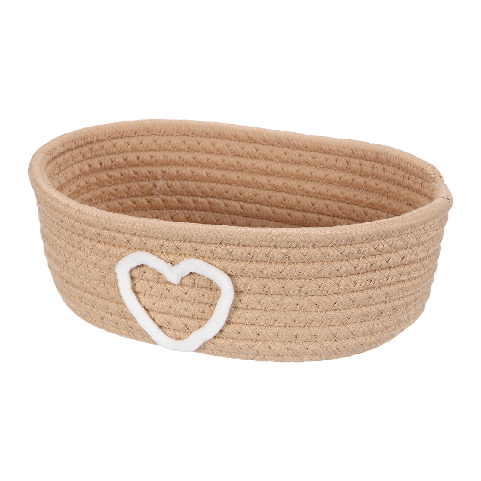Panier en corde tissée comme coffre-cadeau raffiné de 25 cm