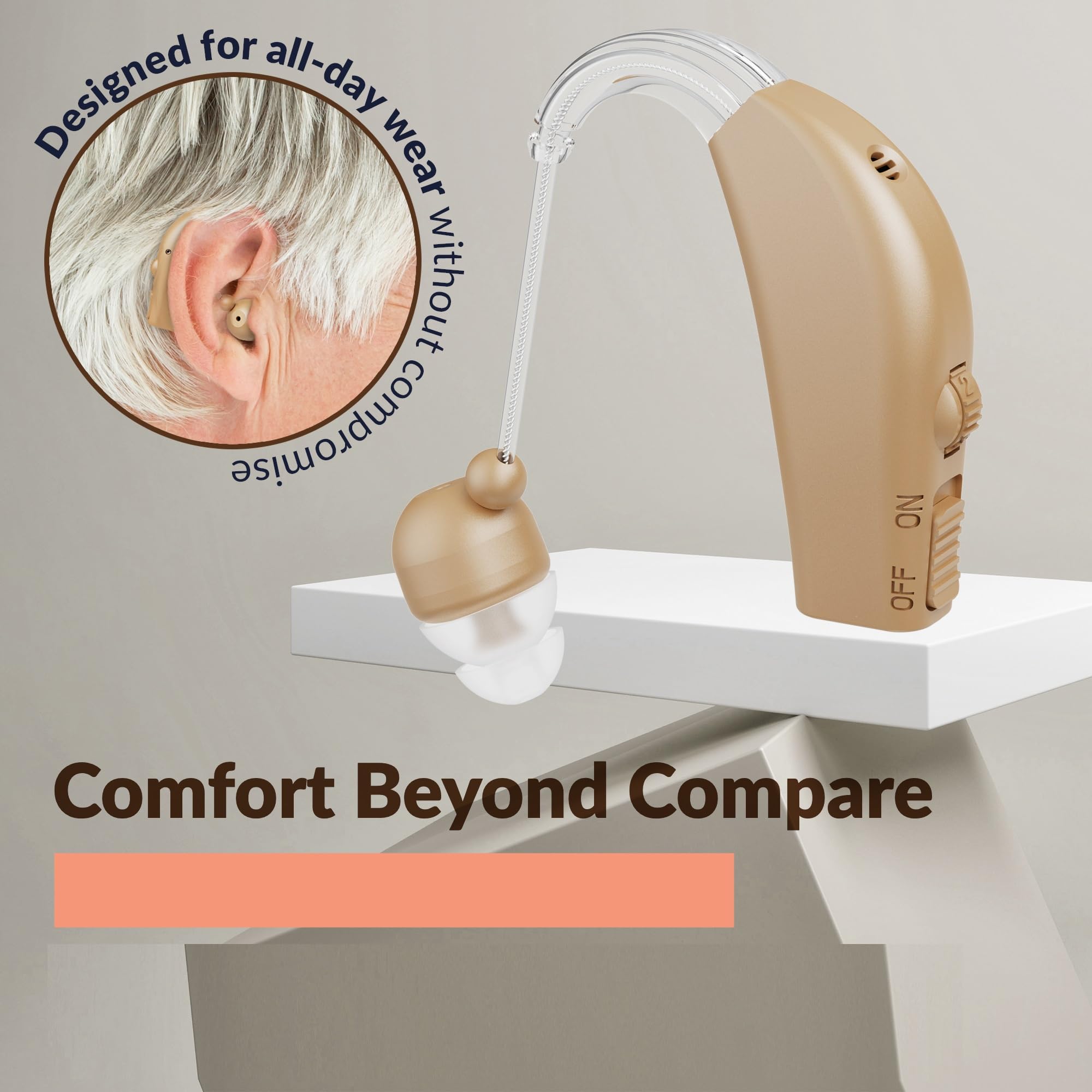 Amplificateur auditif rechargeable de haute qualité MEDca ™