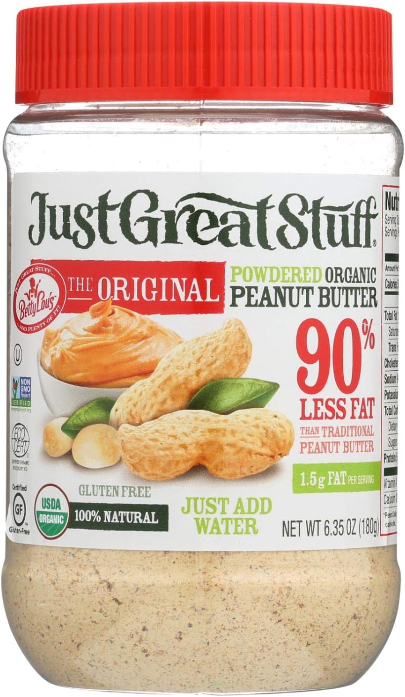 Powdered Peanut Butter - 6.43 oz - Case of 12